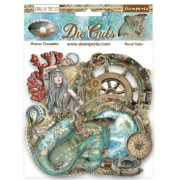 STAMPERIA SONGS OF THE SEA DIE CUTS DFLDC84