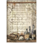 STAMPERIA SONGS OF THE SEA DECOUPAGE PAPER A4 - DFSA4814