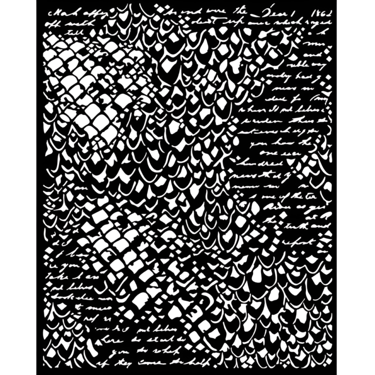 STAMPERIA SONGS OF THE SEA STENCIL 20 X 25 CM - KSTD144 - Image 1
