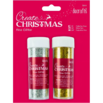 DOCRAFTS GLITTER FINE 2X25 G GOLD AND SILVER - PMA 401902