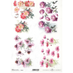 ITD COLLECTION DECOUPAGE RICE PAPER A4 - R2249