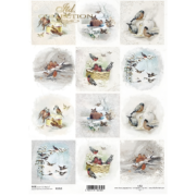 ITD COLLECTION DECOUPAGE RICE PAPER A4 - R2265