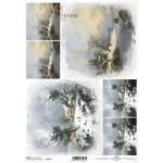 ITD COLLECTION DECOUPAGE RICE PAPER A4 - R2271