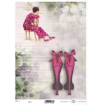 ITD COLLECTION DECOUPAGE RICE PAPER A3 - R700L