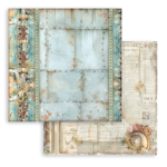 STAMPERIA SONGS OF THE SEA CARDBOARD 30.5/30.5 CM - SBB956