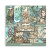 STAMPERIA SONGS OF THE SEA BLOCK 30.5/30.5CM - SBBL141