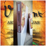 VINCENT 40/30 3D PRIMED CANVAS WITH WEDGE FRAME 380 G - Image 2