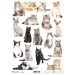 ITD COLLECTION DECOUPAGE RICE PAPER A4 - R2146