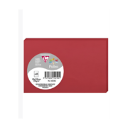 CLAIREFONTAINE CARDS 82/128 MM 210 G - INTENSE RED