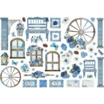 STAMPERIA BLUE LAND CARDBOARD FIGURINES - DFLCT22 - Image 2