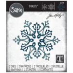SIZZIX THINLITS CUT DIES - STUNNING SNOWFLAKE