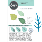 SIZZIX SWITCHLITS CUT PUNCHES + FOLDER - SPRING LEAVES