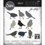 SIZZIX THINLITS CUTTING DIES - SILHOUETTE BIRDS