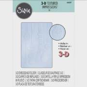 SIZZIX RELIEF FOLDERS 3D - SPARKLY ORNAMENTS