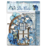 STAMPERIA BLUE LAND DIE CUTS DFLDC79