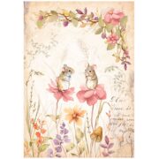 STAMPERIA WOODLAND DECOUPAGE RICE PAPER A4 - DFSA4815