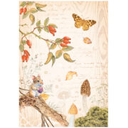 STAMPERIA WOODLAND DECOUPAGE PAPER 6PCS. A4 DFSA4XWL
