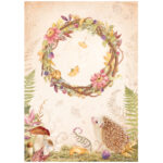 STAMPERIA WOODLAND DECOUPAGE PAPER 6PCS. A4 DFSA4XWL - Image 4