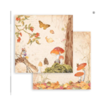 STAMPERIA WOODLAND DESIGNER CARDBOARD 30.5/30.5 CM - SBB959