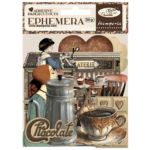 STAMPERIA COFFEE AND CHOCOLATE CARDBOARD FIGURINES - DFLCT35