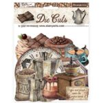STAMPERIA COFFEE AND CHOCOLATE DIE CUTS DFLDC87