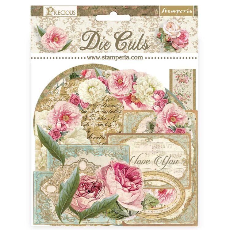 DFLDC88_1 STAMPERIA PRECIOUS DIE CUTS DFLDC88 - Image 1