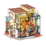 ROBOTIME 3D WOODEN PUZZLE EMILY'S FLOWER SHOP 206 PIECES DG145