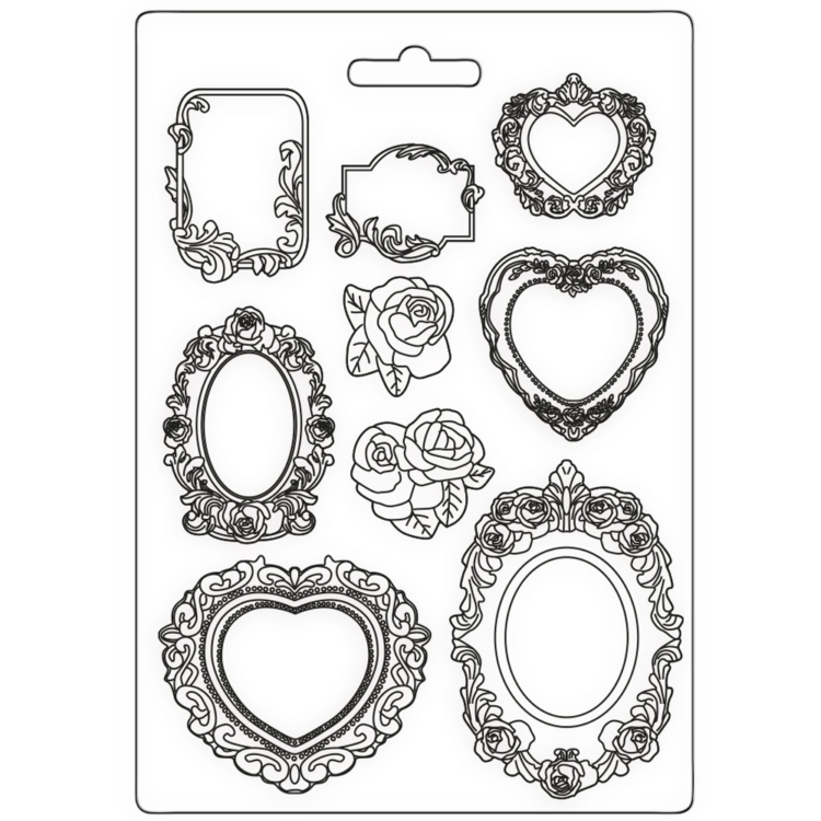 K3PTA4571 STAMPERIA PRECIOUS SOFT MOULD A4 - K3PTA4571 - Image 1