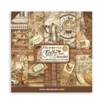STAMPERIA COFFEE AND CHOCOLATE BAR 20.3/20.3 CM - SBBS93
