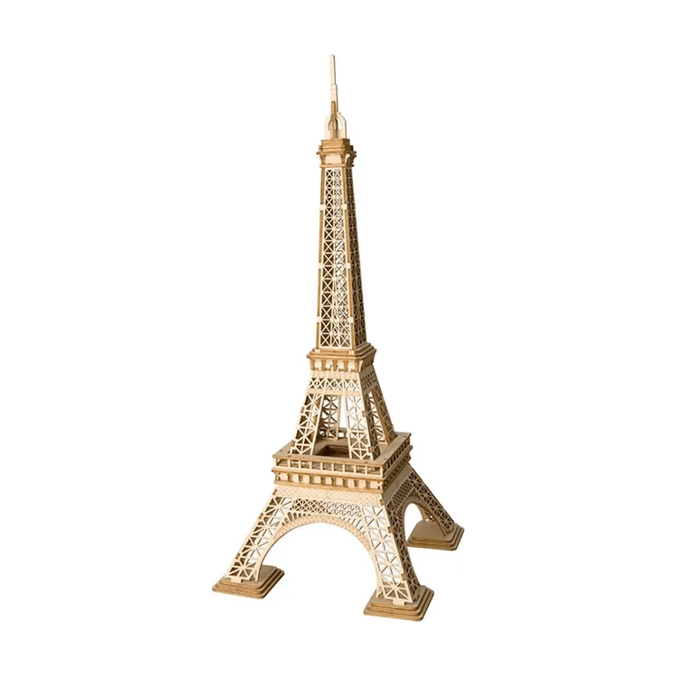 ROBOTIME 3D WOODEN PUZZLE EIFFEL TOWER 121 PIECES TG501 - Image 1