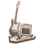 ROBOTIME 3D WOODEN PUZZLE ELECTRIC GUITAR 140 PIECES TG605K