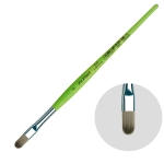 DA VINCI BRUSH FIT SYNTHETICS 375 OVAL No. 8