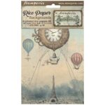 STAMPERIA VOYAGES FANTASTI DECOUPAGE PAPER 8PCS A6 DFSAK6015