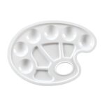 NEWART PLASTIC PALETTE OVAL 22CM