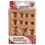 SMARTA SILICONE MOLDS - FLOWER POTS SK1013002