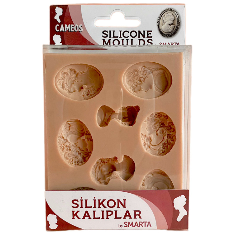1013008 SMARTA SILICONE MOLDS - CAMEOS SK1013008 - Image 1