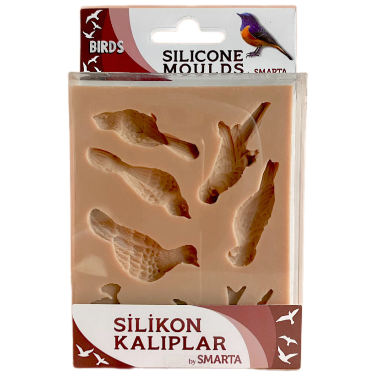 1013014 SMARTA SILICONE MOLDS - BIRDS SK1013014 - Image 1