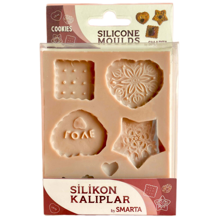 1013018 SMARTA SILICONE MOLDS - COOKIES SK1013018 - Image 1