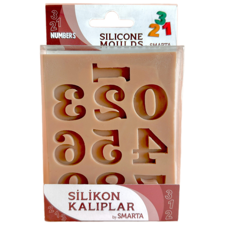 1013021 SMARTA SILICONE MOLDS - NUMBERS SK1013021 - Image 1