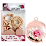 SMARTA SILICONE MOLDS - ROSE-LEAVES CUTTER SET SK1013023