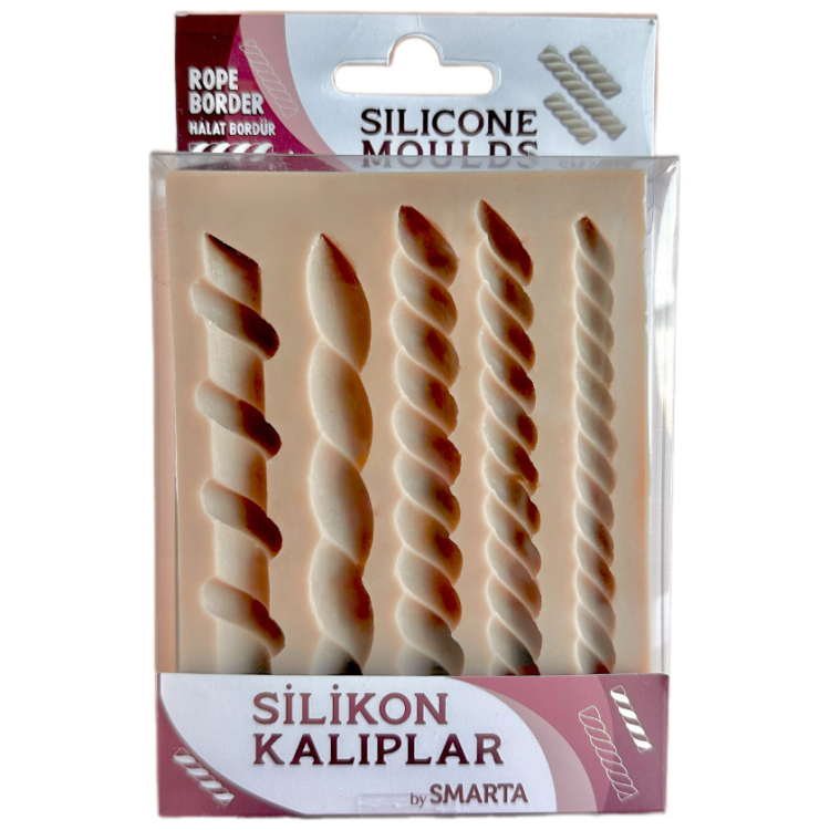 1013035 SMARTA SILICONE MOLDS - ROPE BORDER SK1013035 - Image 1
