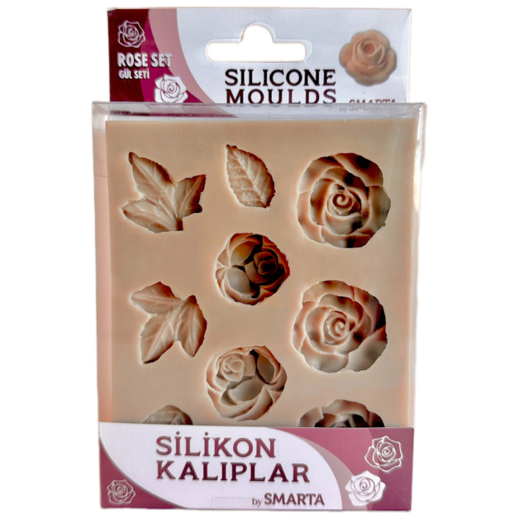 SMARTA SILICONE MOLDS - ROSE SET SK1013045 - Image 1