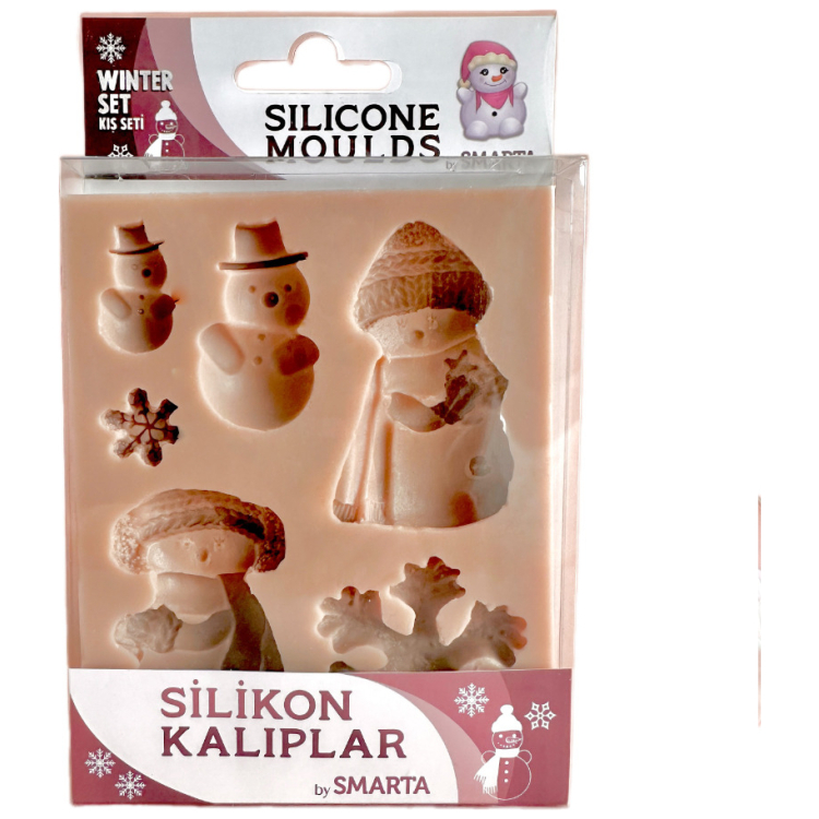 1013057 SMARTA SILICONE MOLDS - WINTER SET SK1013057 - Image 1