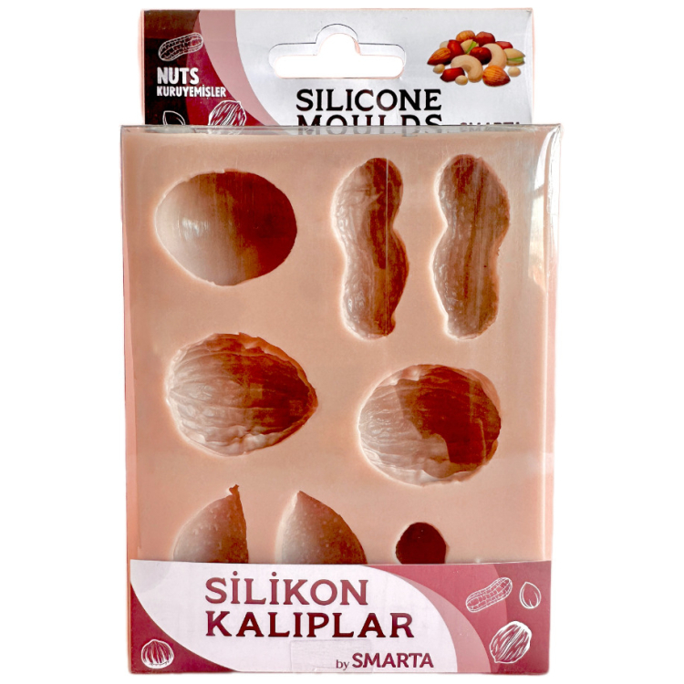 1013069 SMARTA SILICONE MOLDS - NUTS SK1013069 - Image 1