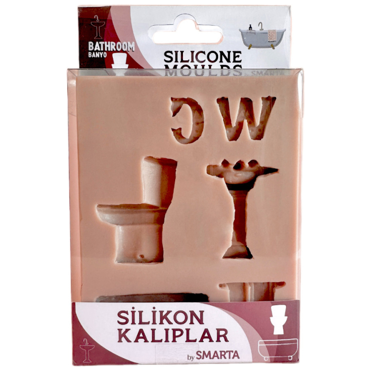 SMARTA SILICONE MOLDS - BATHROOM SK1013070 - Image 1