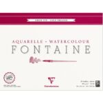 CLAIREFONTAINE SKETCHBOOK FONTAINE COLD PRESSED 30/40 300G 25L