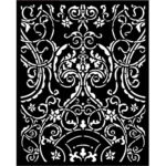 STAMPERIA VAGABOND IN FANTASY WORLD STENCIL 20X25 CM-KSTD155