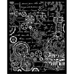 STAMPERIA VAGABOND IN FANTASY WORLD STENCIL 20X25 CM-KSTD156