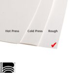 BAOHONG WATERCOLOR PAPER ROUGH 300 G 56/76 - BHR5676