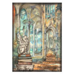 STAMPERIA VAGABOND DECOUPAGE PAPER A4 - DFSA4844